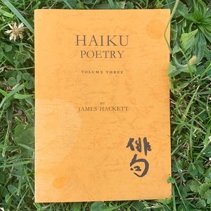 1969 Haiku Poetry Volume Three By James Hackett